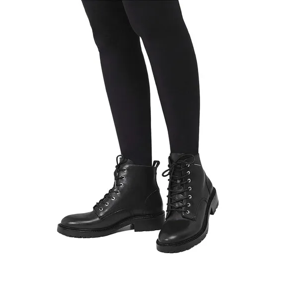 rag &amp; bone Cannon Leather Combat Boots