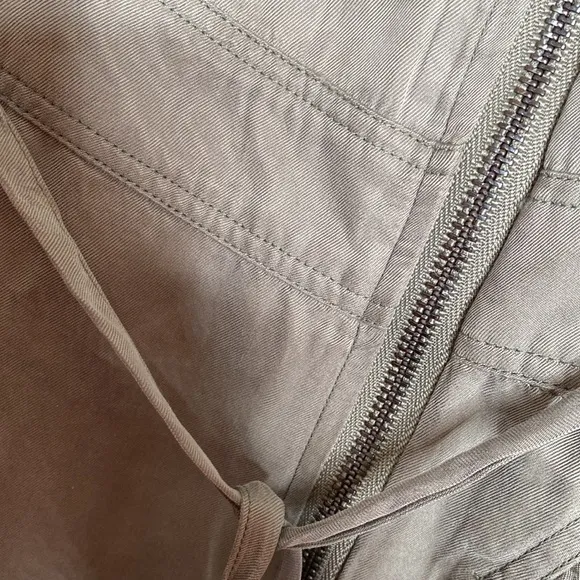 Rails Miles sage green zip lightweight jacket size xs utility