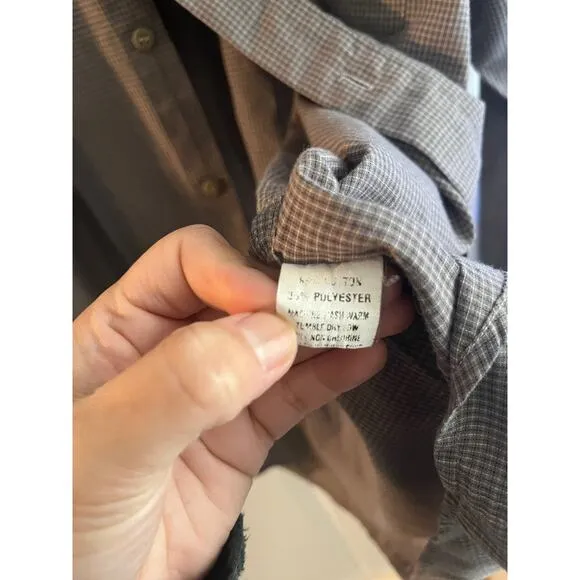 Ralph Lauren oxford dress shirt grey 16 1/2 -34