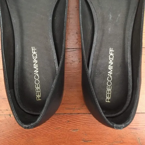 RARE Rebecca Minkoff Dalmatian Print Mab Ballet Flat Sz 8.5