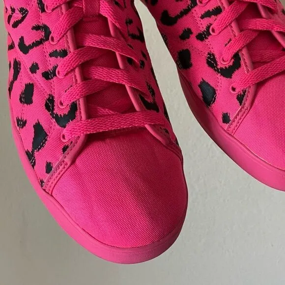 Rare Reebok T Raww Tyga Cheetah Hot Pink Sneakers Limited Edition Size 10.5