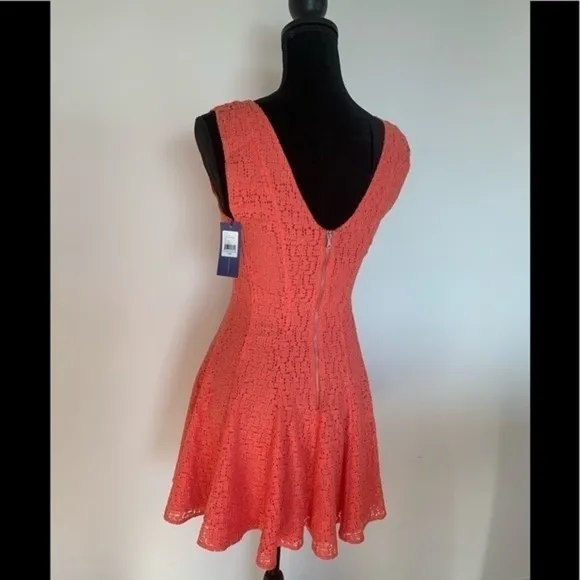 Rebecca Minkoff Auriga Dress Coral