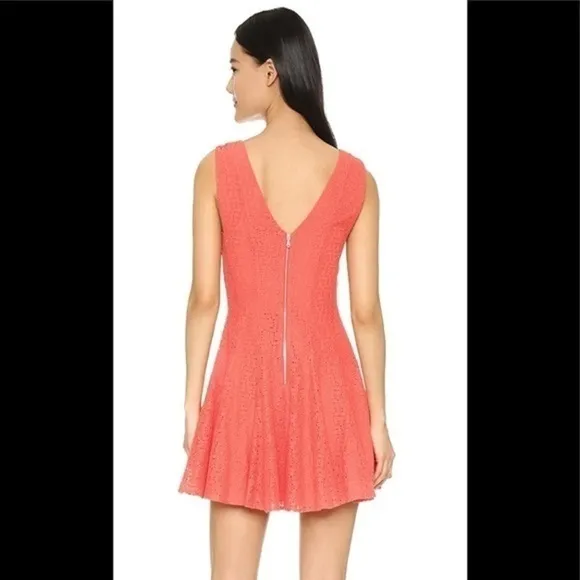 Rebecca Minkoff Auriga Dress Coral