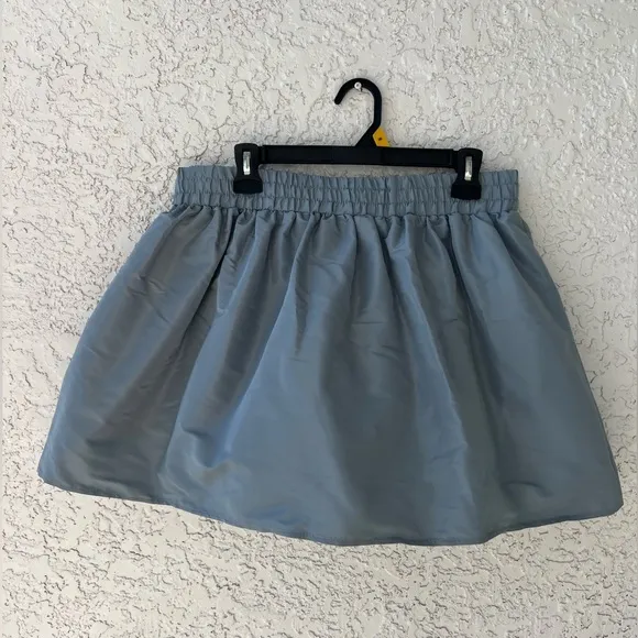 RED VALENTINO ELASTIC WAISTBAND FLARED MINI SKIRT Medium