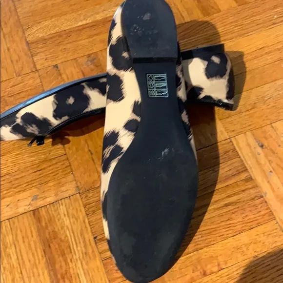 Red Valentino Leopard Print Ballerina Flats