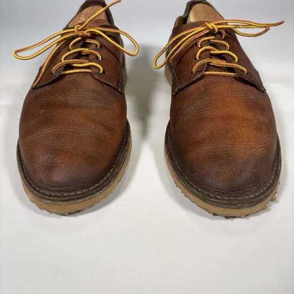 Red Wing Mens 9.5 D 3303 Copper Weekender Oxford Shoes Brown Red Lace Up Leather