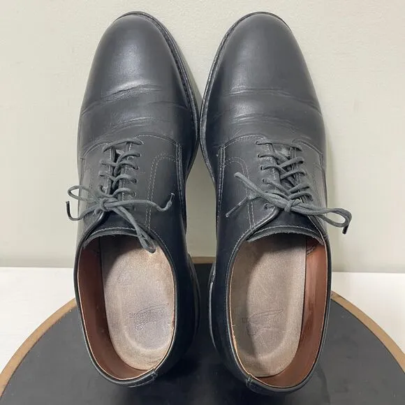 Red Wing Shoes Men Size 13 D 9431 Williston Oxford Black Featherstone Derby