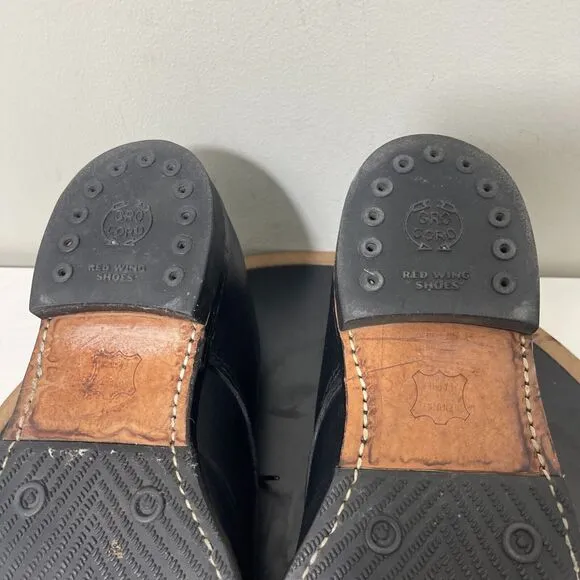 Red Wing Shoes Men Size 13 D 9431 Williston Oxford Black Featherstone Derby