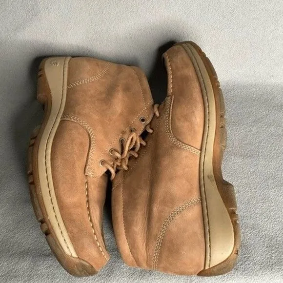 Red Wings 4004 Leather Lace Up Chukka Boots Men Size 9D Tan