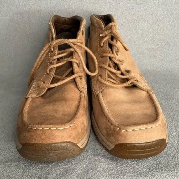 Red Wings 4004 Leather Lace Up Chukka Boots Men Size 9D Tan