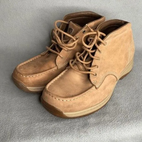 Red Wings 4004 Leather Lace Up Chukka Boots Men Size 9D Tan