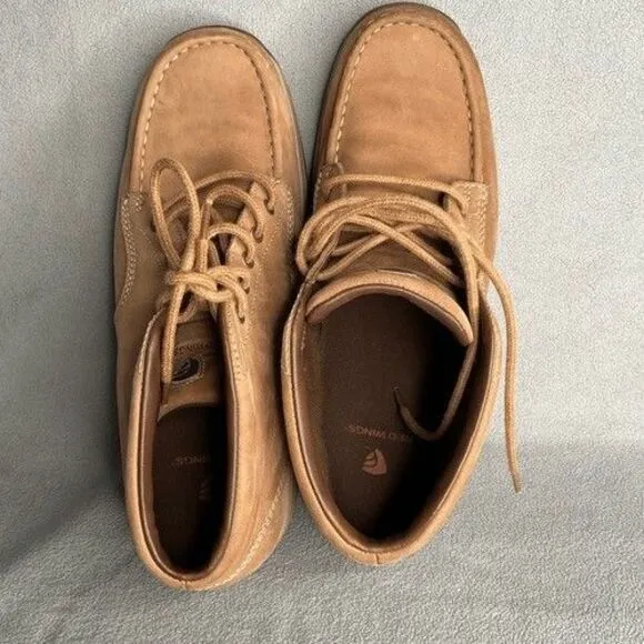 Red Wings 4004 Leather Lace Up Chukka Boots Men Size 9D Tan