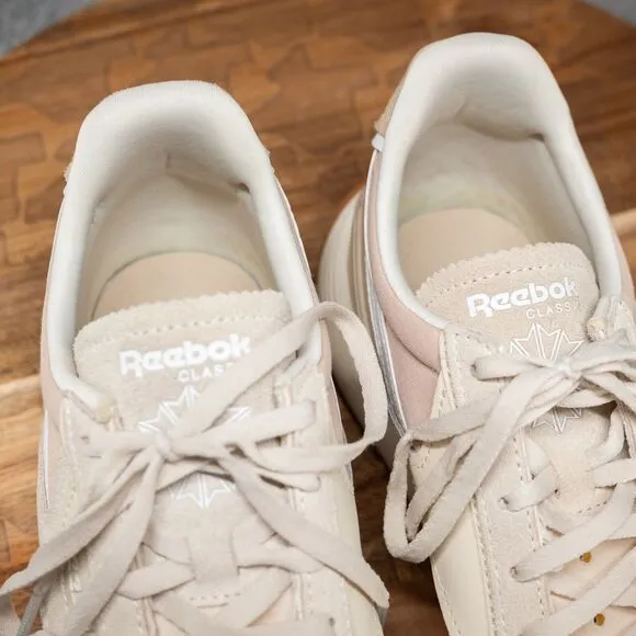 Reebok Classic Leather Legacy AZ Mens Size 10 Beige Lifestyle Sneakers Shoes