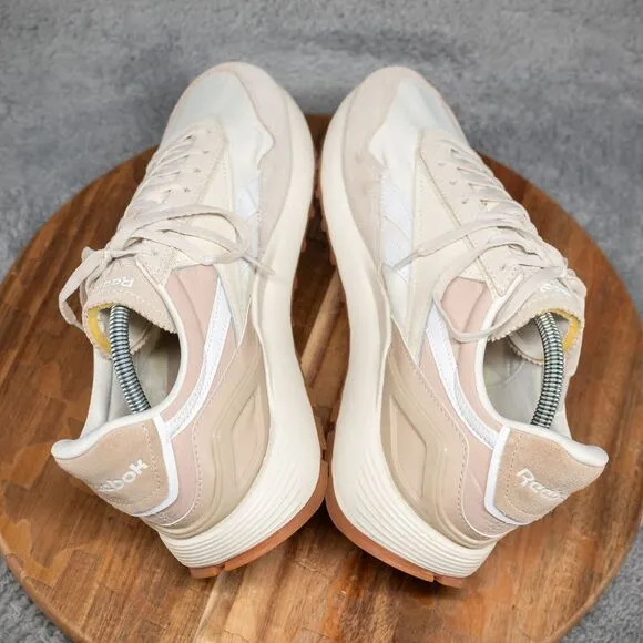 Reebok Classic Leather Legacy AZ Mens Size 10 Beige Lifestyle Sneakers Shoes