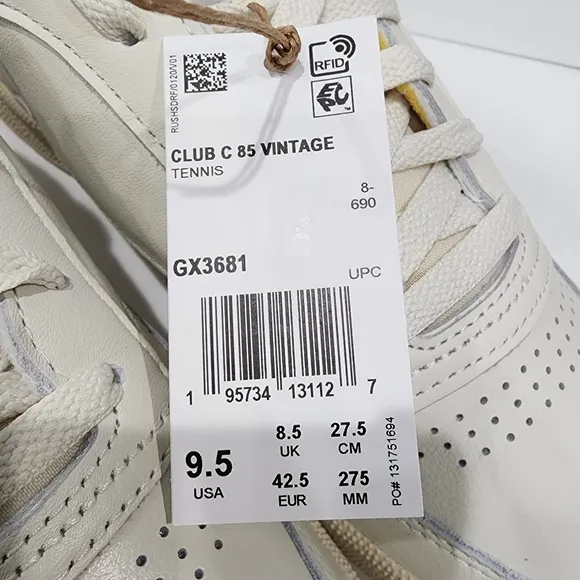 Reebok Club C 85 Vintage Shoes Unisex Men 9.5- 11.5