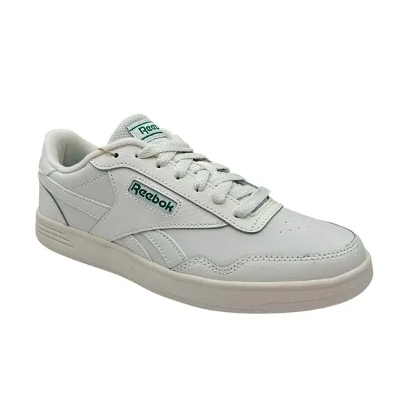 Reebok Club Memt Women’s Sneakers Size 8 White-Chalk-Green Classic Style Shoes