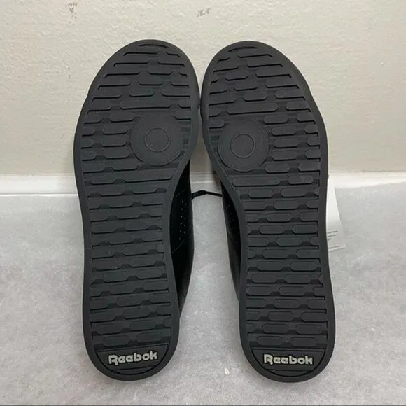 Reebok Princess Sneakers Classic Lace Up Comfort Shoes Black Women 7 NEW