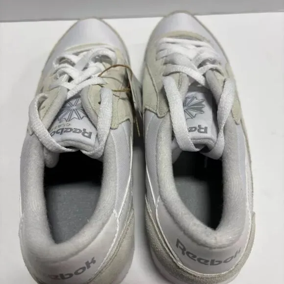 Reebok Women’s Classic Nylon Sneakers White, Size 8.5 M