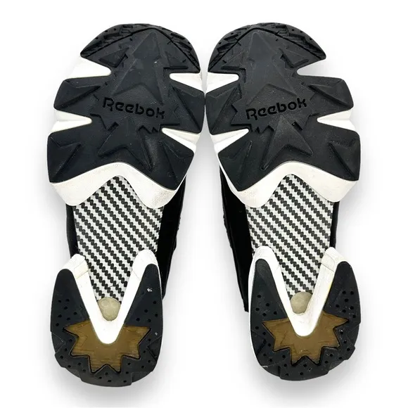 Reebok x Naked 2015 Black &amp; White Instapump Dynasty Sneakers