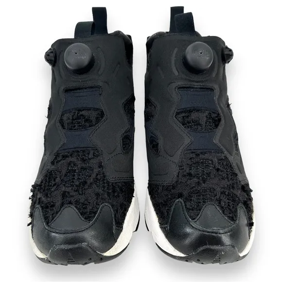 Reebok x Naked 2015 Black &amp; White Instapump Dynasty Sneakers