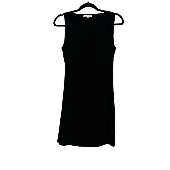 Reformation Kailea Cowl Neck Sleeveless Black Minidress Size Medium NWOT