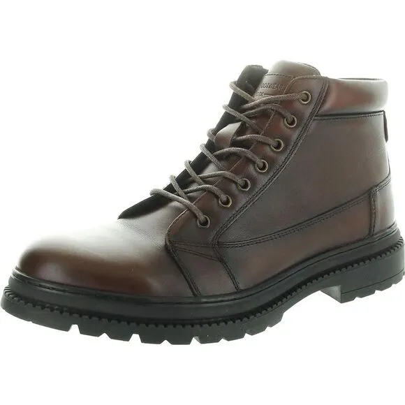 Reserved Footwear Mens Gerard  Brown Lace-Up Combat &amp; Lace-Up Boots New