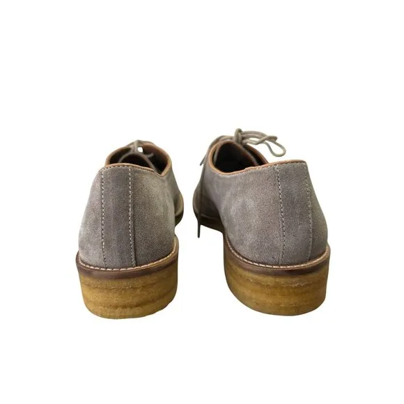 Reserved Octavia Graige Suede Leather Derby Oxford Mens Sz 8 Crepe Sole Shoe NEW