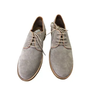 Reserved Octavia Graige Suede Leather Derby Oxford Mens Sz 8 Crepe Sole Shoe NEW