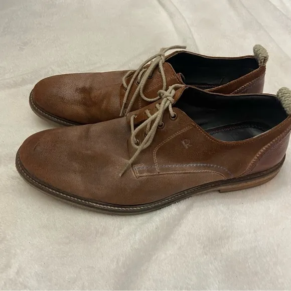 Roan By Bed Stu Braylen Brown Leather Oxford Shoes