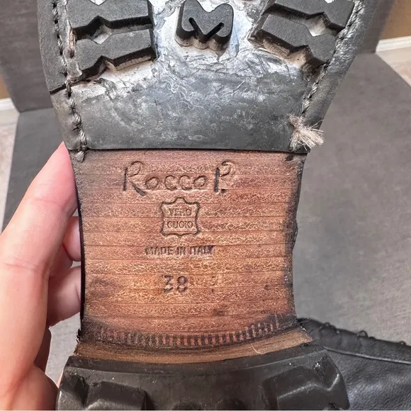 Rocco Lace Up Leather Boots