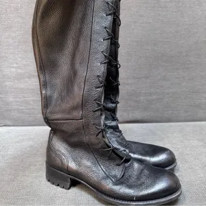 Rocco Lace Up Leather Boots