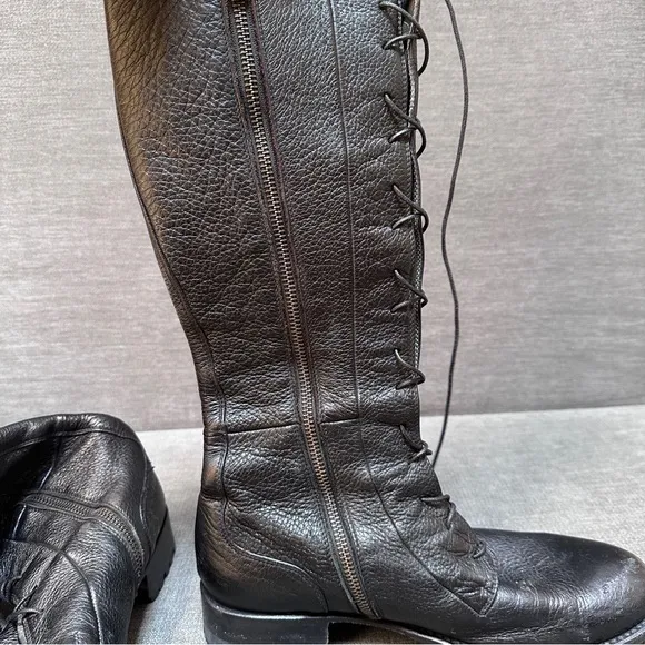 Rocco Lace Up Leather Boots