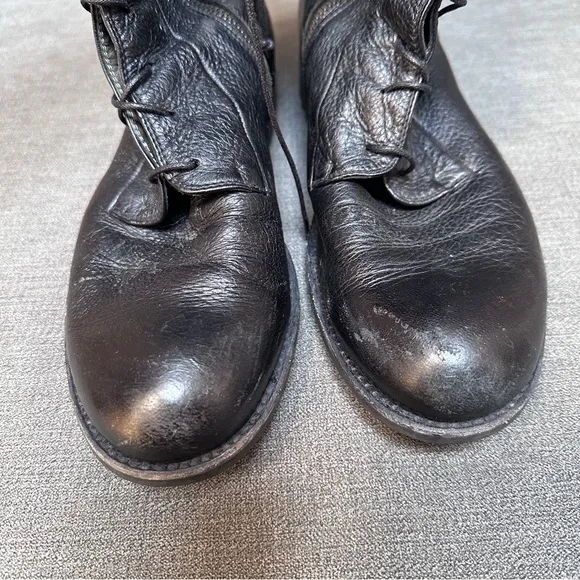 Rocco Lace Up Leather Boots