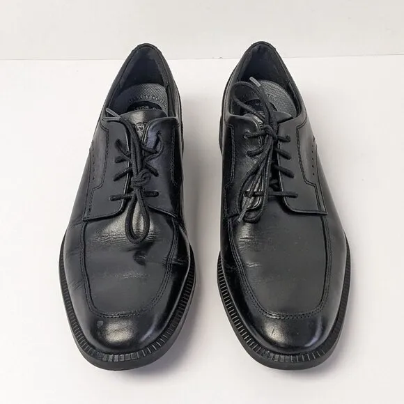 Rockport DresSports Business Apron Lace-up Dress Shoes, Black, Mens 7.5 M