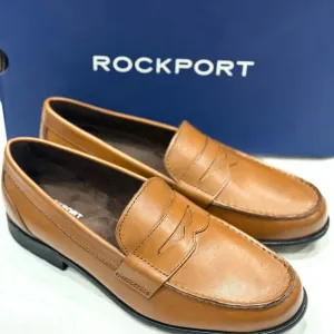Rockport Keaton Penny CI8840 Mens Dress Shoes Color Tan