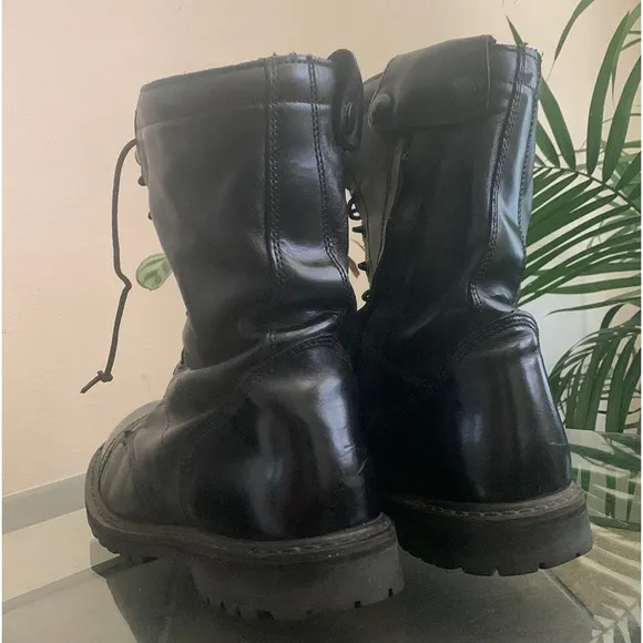 Rocky Paratrooper Side Zipper Jump Waterproof Military Combat Boots