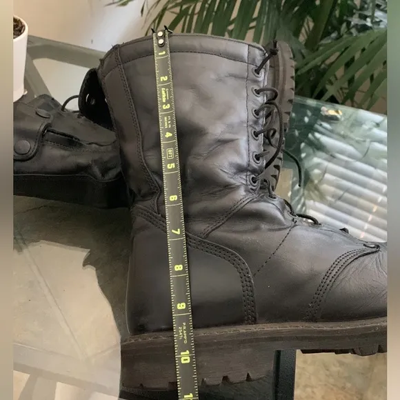 Rocky Paratrooper Side Zipper Jump Waterproof Military Combat Boots