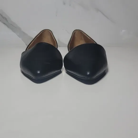 ROHB By Joyce Azria Black pointy toe D'Orsay ballerina flats NWOT. size …