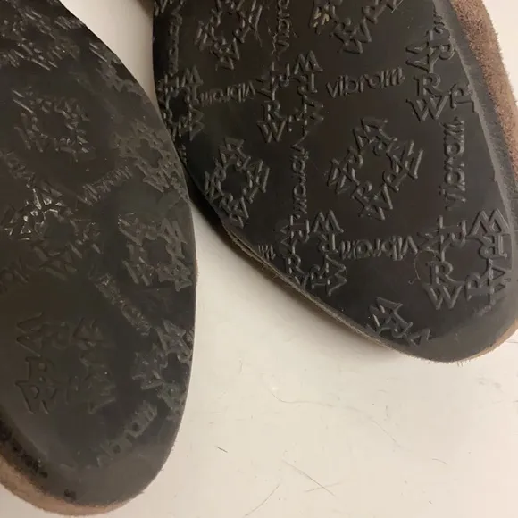 Ron White Slip On Shoes Suede Mesh Toe Italy Sz 40