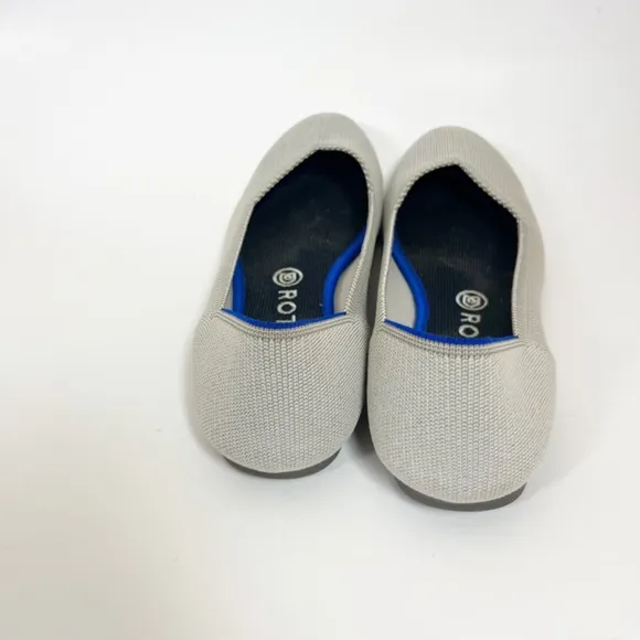 Rothty's Flax Birdseye Round Toe Flats Size 9.5