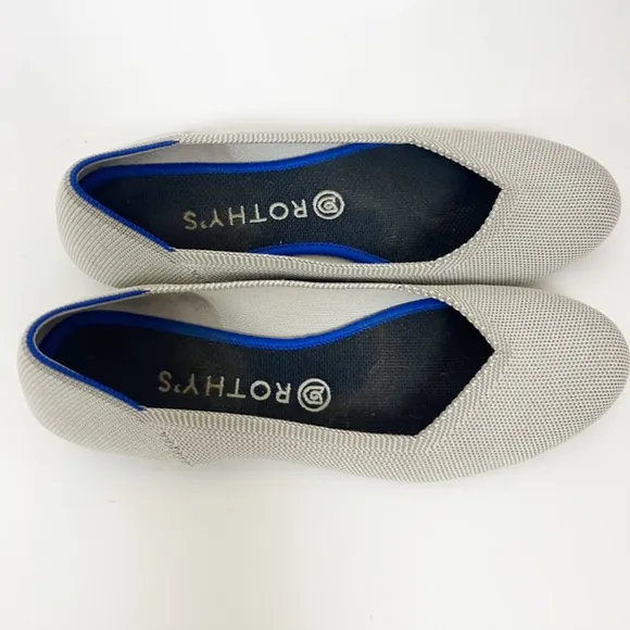 Rothty's Flax Birdseye Round Toe Flats Size 9.5