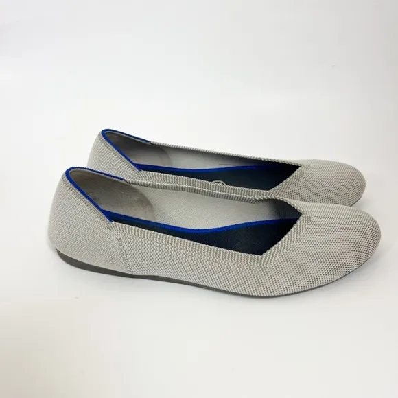 Rothty's Flax Birdseye Round Toe Flats Size 9.5