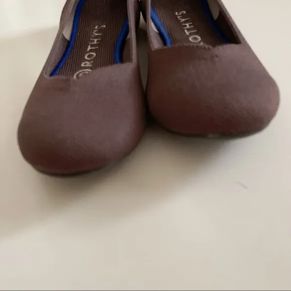 ROTHY’S Begonia Round Toe Flats In Mink RETIRED