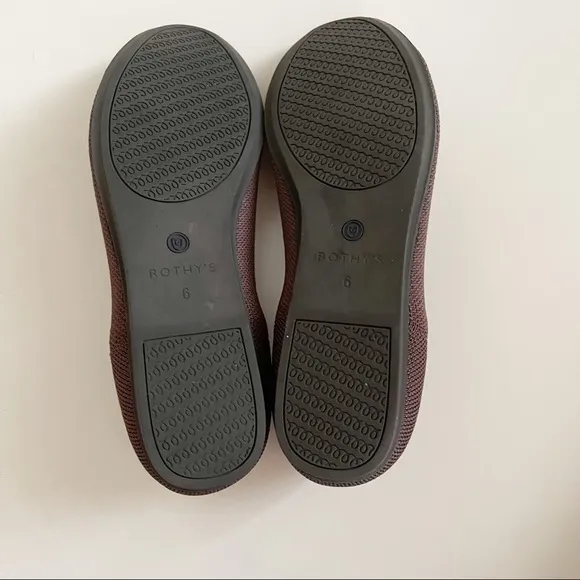 ROTHY’S Begonia Round Toe Flats In Mink RETIRED