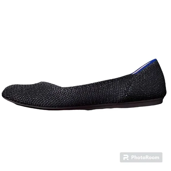 Rothy’s Blue Metallic Lattice Flats Black Friday 2019 Exclusive - Size 7