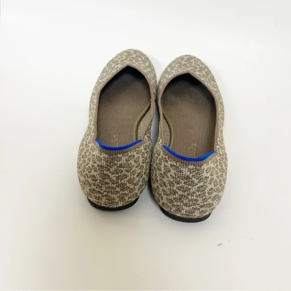 Rothy’s Driftwood Spot Round Flats Size 9.5