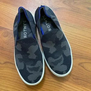 ROTHY’S gray two tone slip on sneakers shoes comfort machine washable all year 5