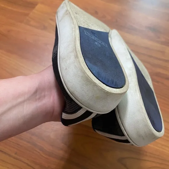 ROTHY’S gray two tone slip on sneakers shoes comfort machine washable all year 5