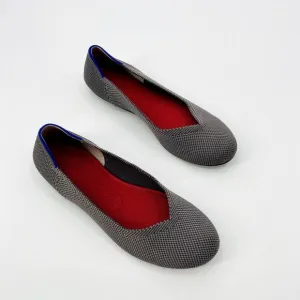 Rothy's grey &amp; black round toe flats