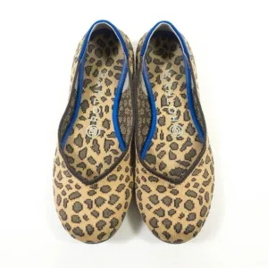 Rothy’s leopard print round toe flats